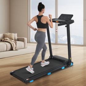 Treadmill with Incline, 3.0HP Quiet Foldable Treadmills for Home