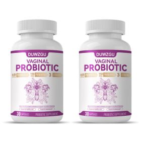 Women's Probiotics 30ct Prebiotics  Cranberry  PH & Odor Support (Option: Picture color-2PCS)