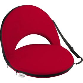 Alpcour Reclining Stadium Seat - Waterproof, 6-Position Comfort For Outdoor Use (Option: Red-21Wide)
